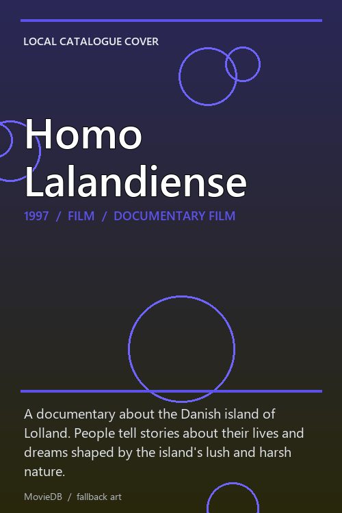 Homo Lalandiense poster