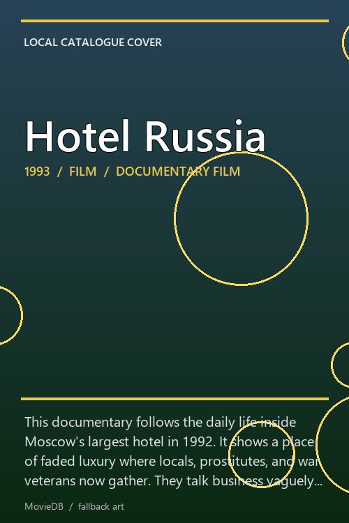 Hotel Russia poster