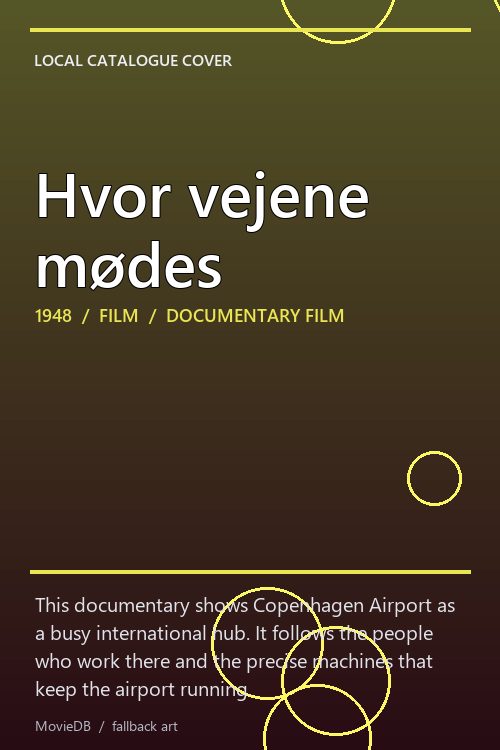 Hvor vejene mødes poster
