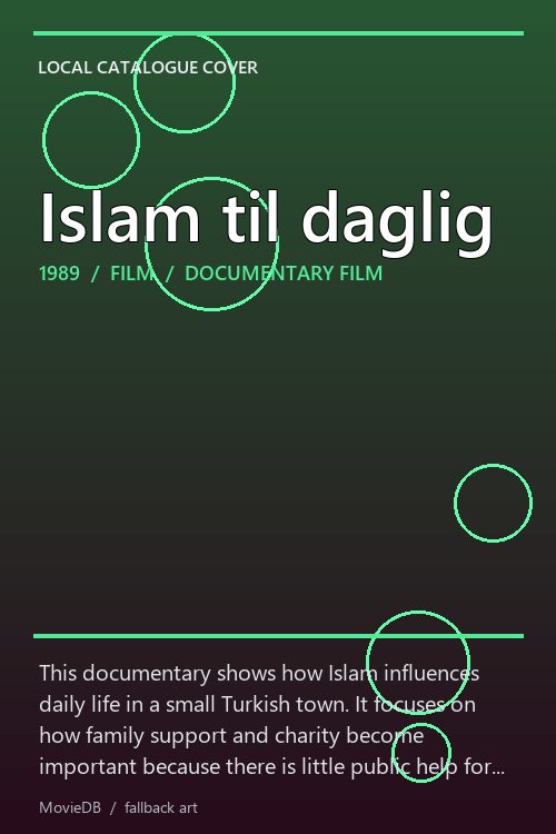 Islam til daglig poster