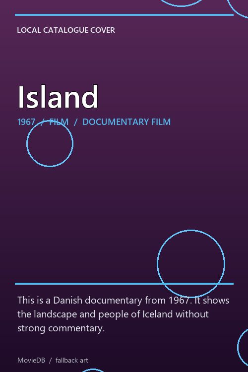 Island poster