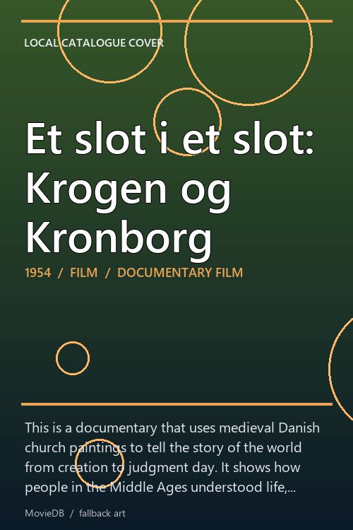 Et slot i et slot: Krogen og Kronborg poster