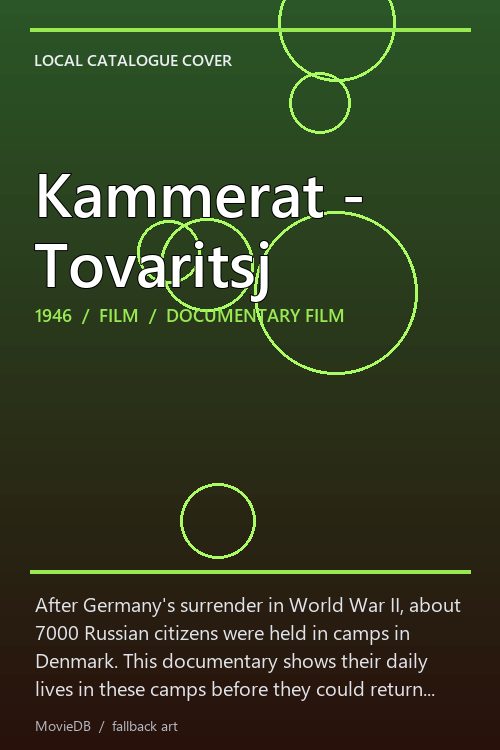 Kammerat - Tovaritsj poster