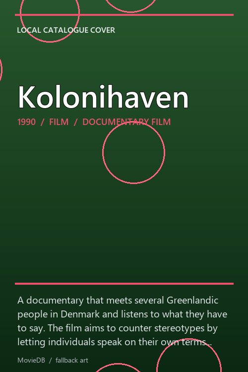 Kolonihaven poster