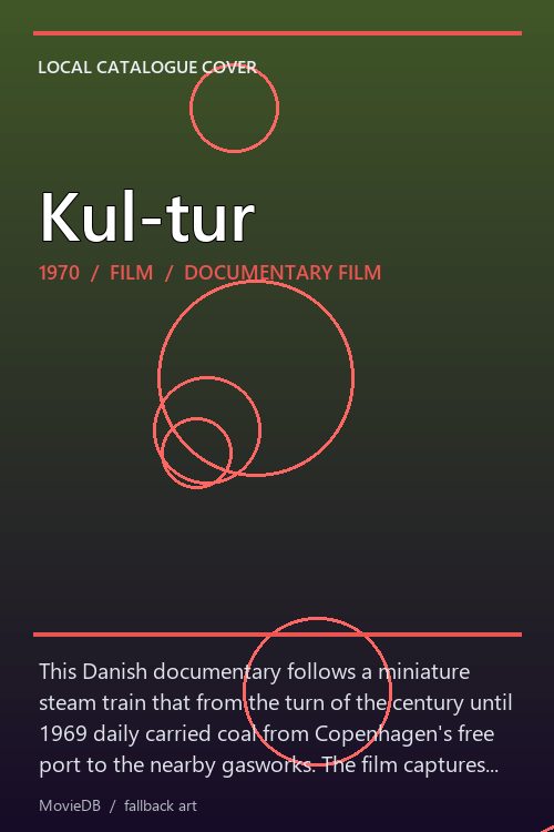 Kul-tur poster