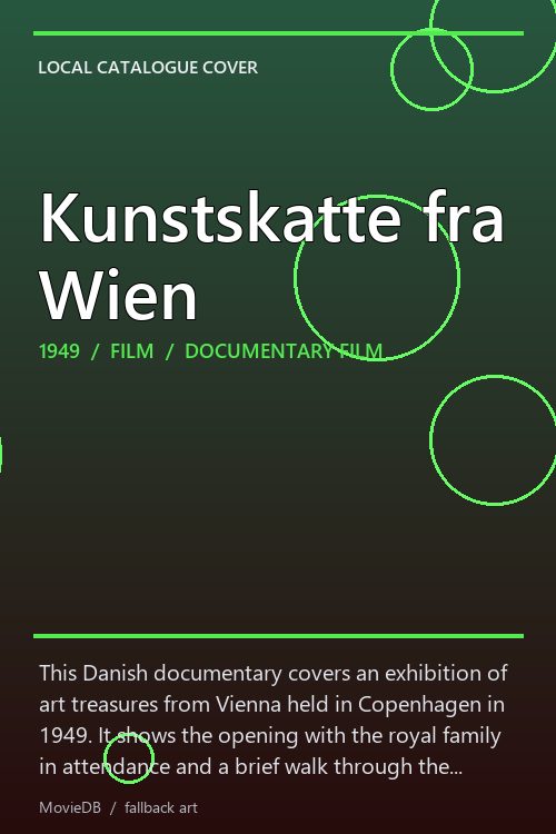 Kunstskatte fra Wien poster
