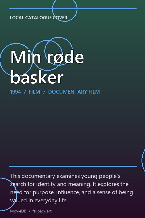 Min røde basker poster