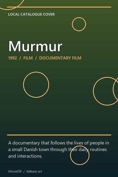 Murmur poster