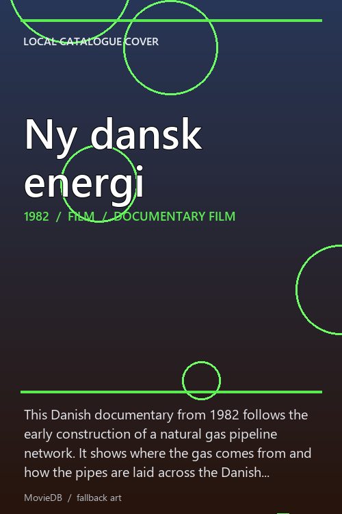 Ny dansk energi poster