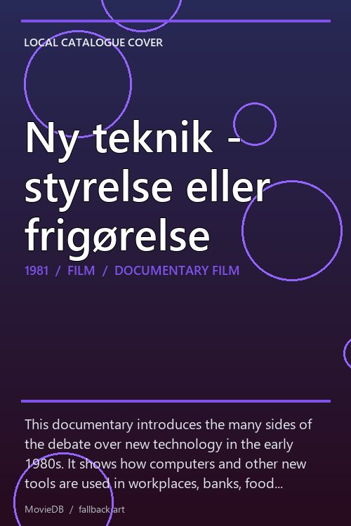 Ny teknik - styrelse eller frigørelse poster
