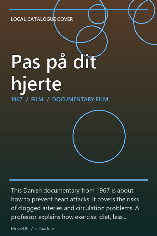 Pas på dit hjerte poster
