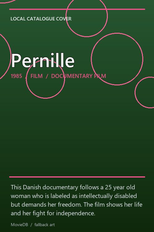 Pernille poster