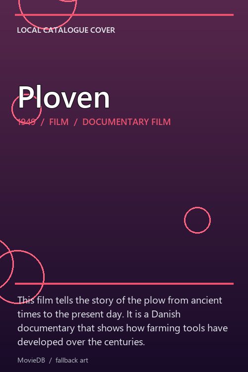 Ploven poster