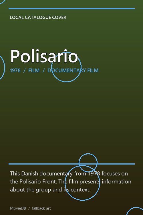 Polisario poster