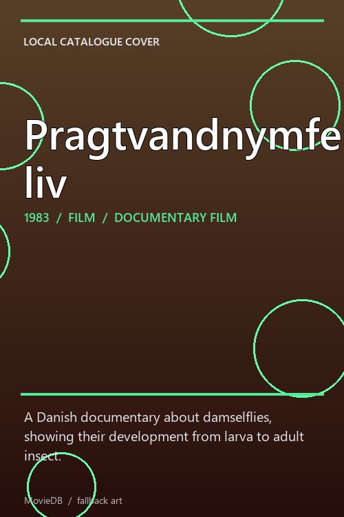 Pragtvandnymfernes liv poster