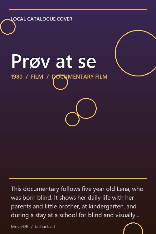Prøv at se poster