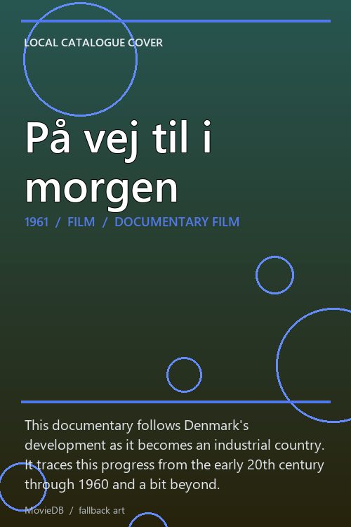 På vej til i morgen poster