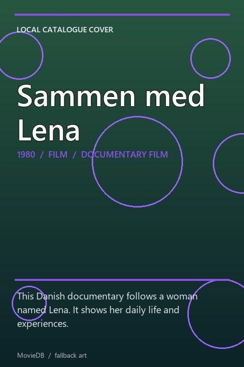 Sammen med Lena poster