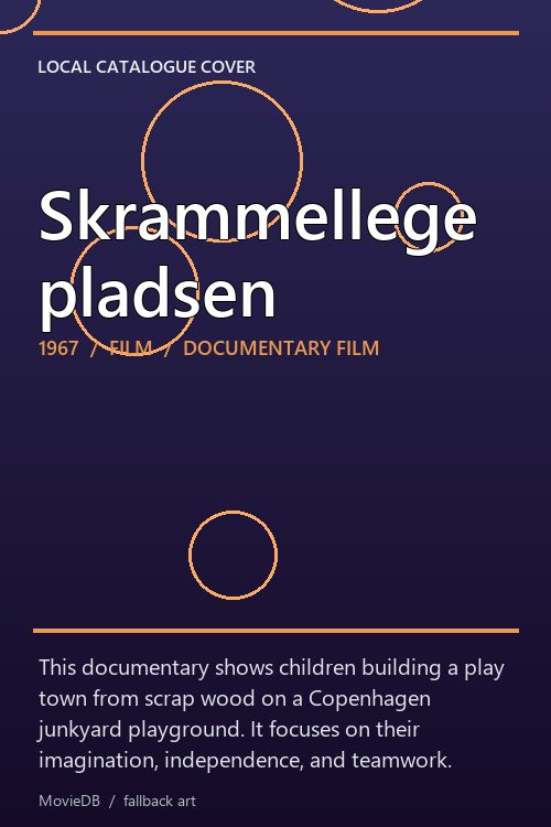 Skrammellegepladsen poster