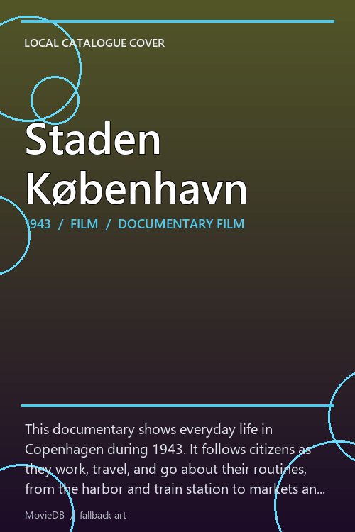 Staden København poster