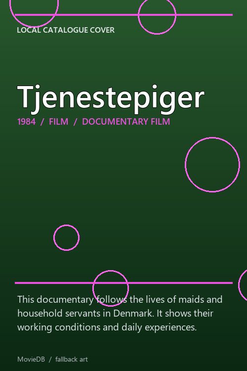 Tjenestepiger poster