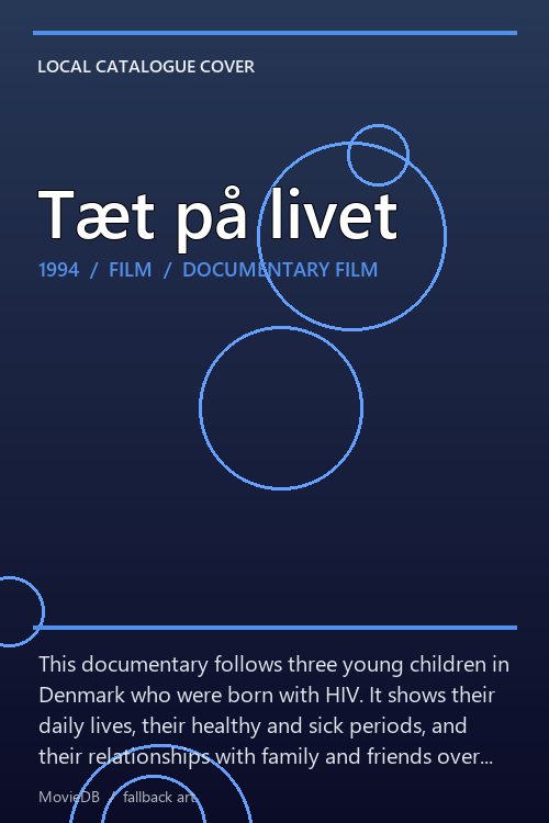Tæt på livet poster