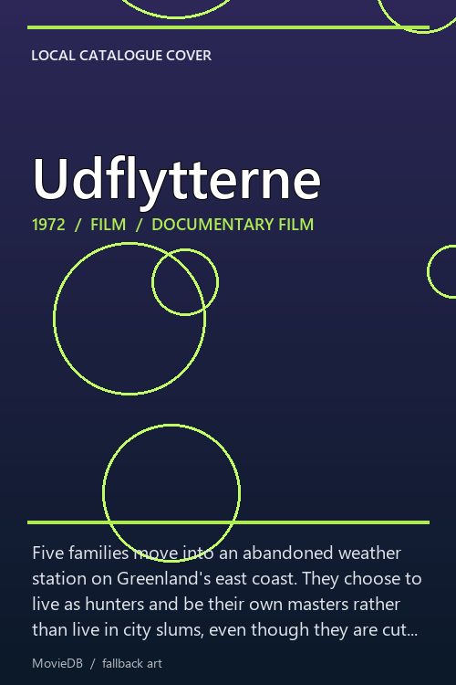 Udflytterne poster