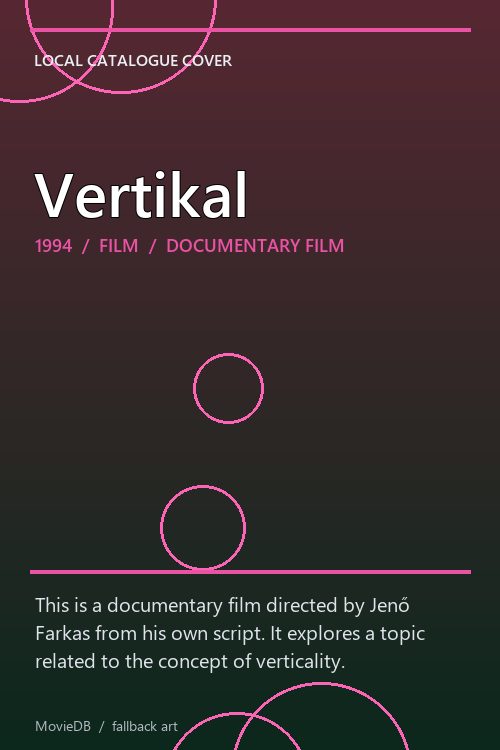 Vertikal poster