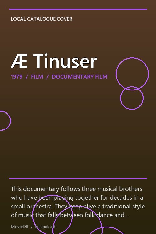 Æ Tinuser poster