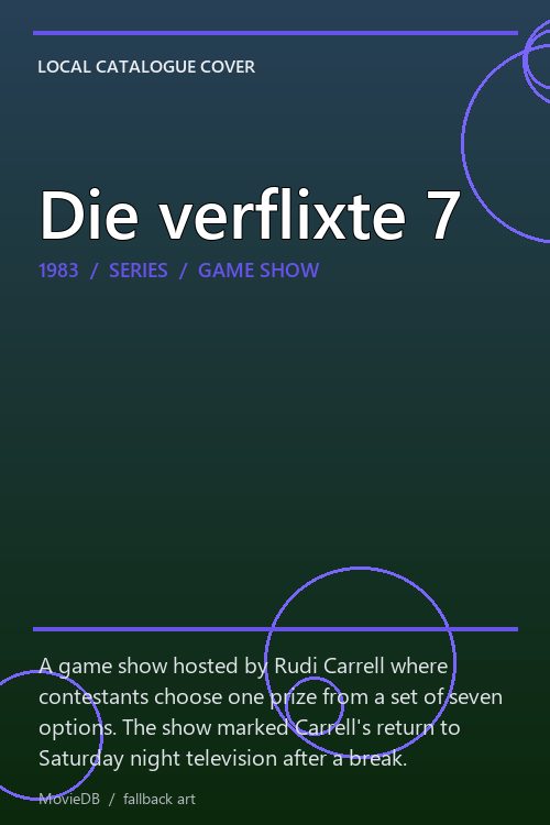 Die verflixte 7 poster