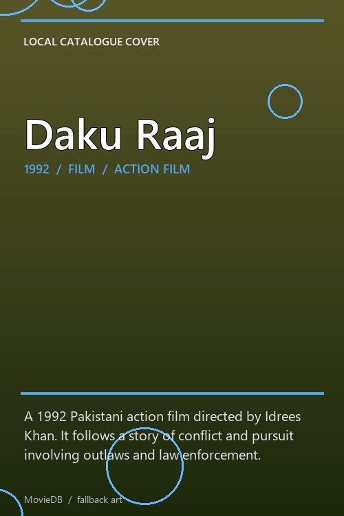 Daku Raaj poster