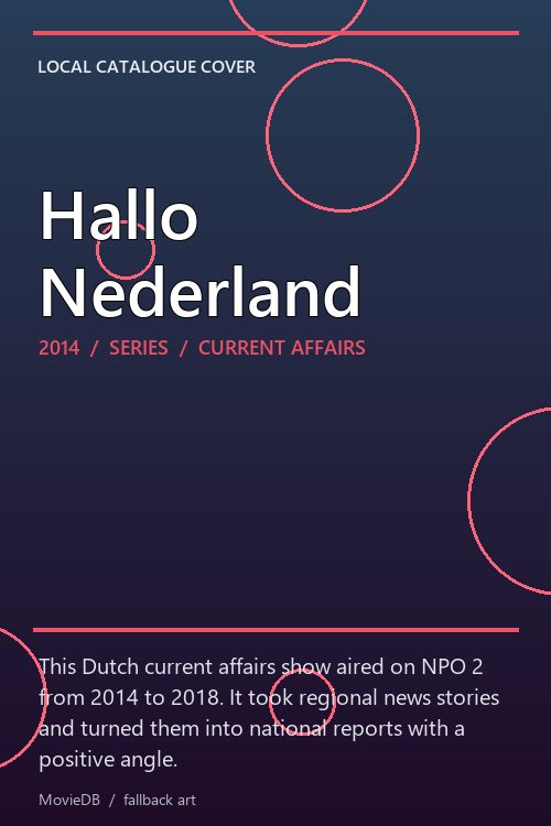 Hallo Nederland poster