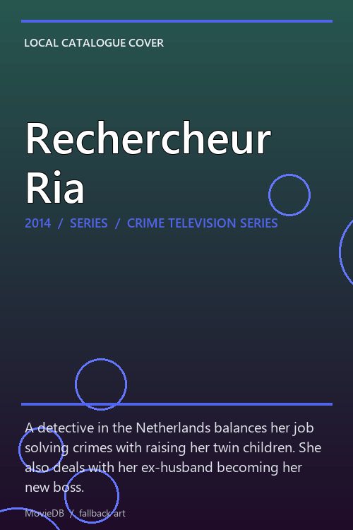 Rechercheur Ria poster