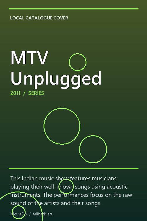 MTV Unplugged poster