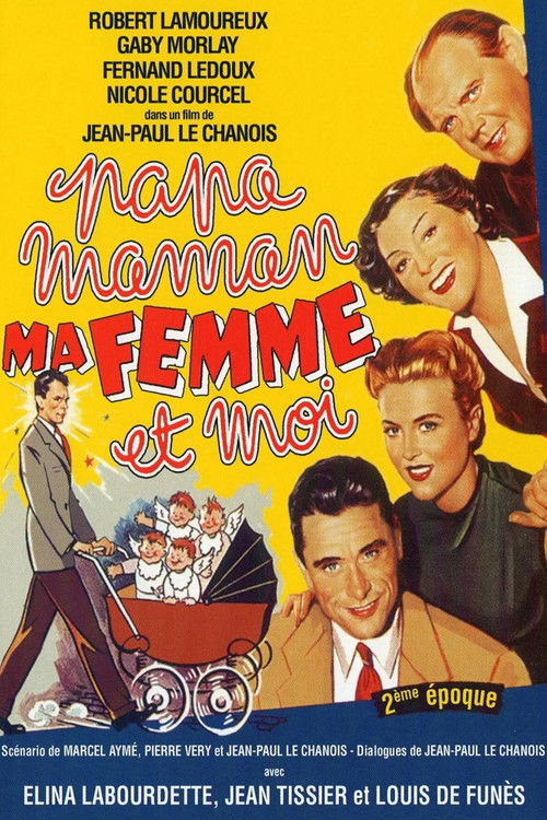 Papa, maman, ma femme et moi poster