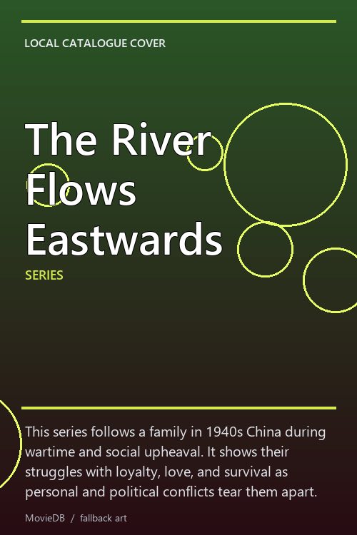 The River Flows Eastwards poster