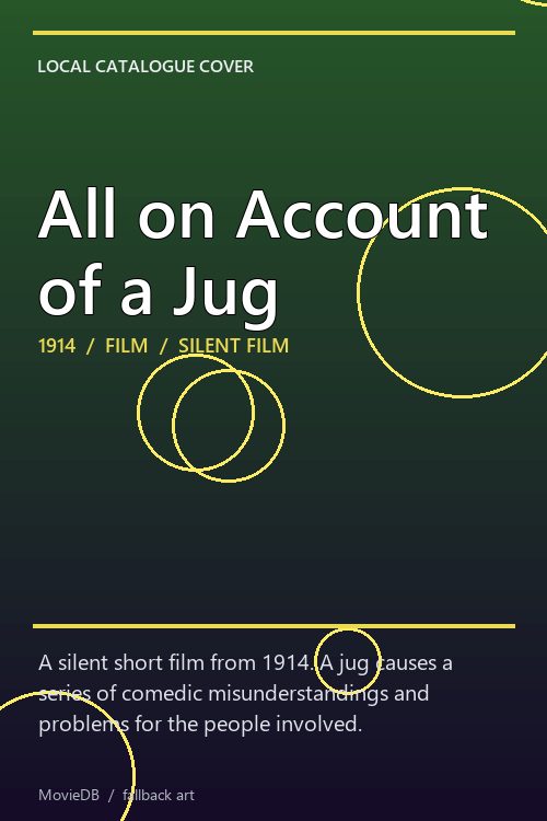 All on Account of a Jug poster