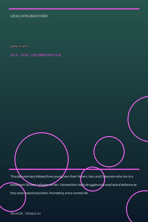 Land in Sicht poster
