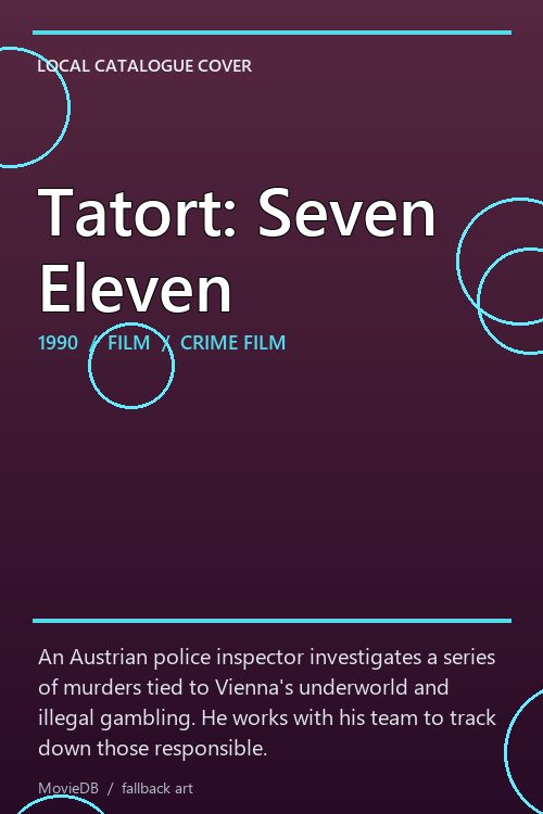 Tatort: Seven Eleven poster