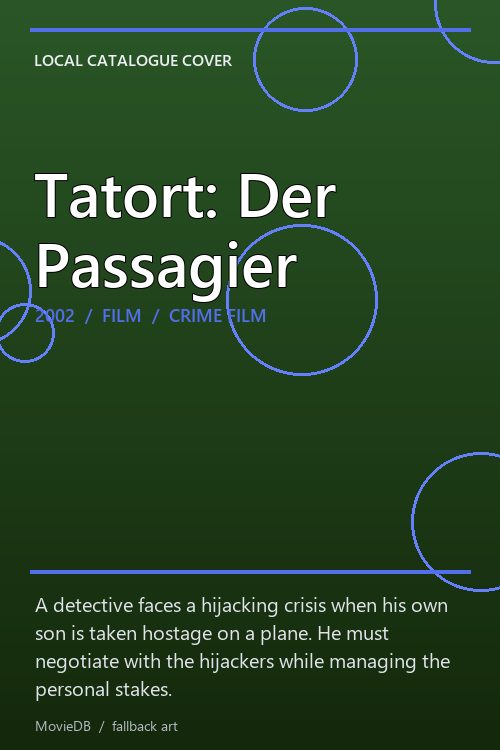 Tatort: Der Passagier poster