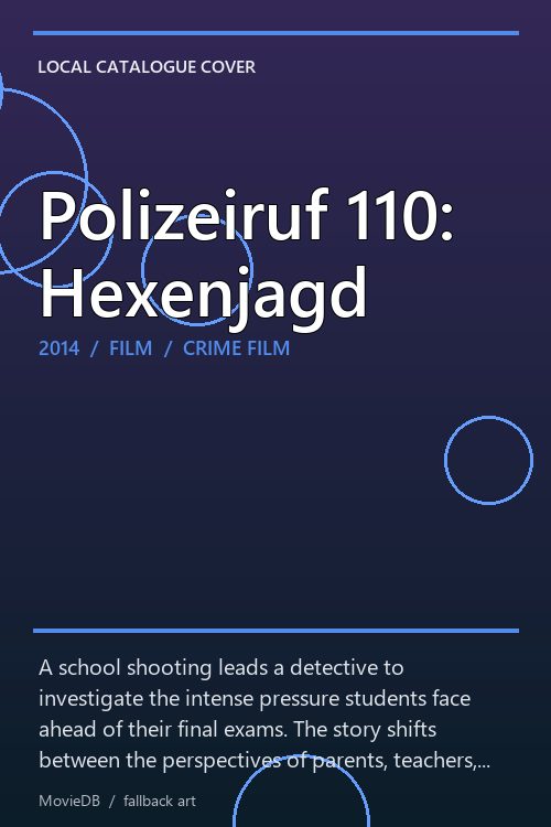 Polizeiruf 110: Hexenjagd poster