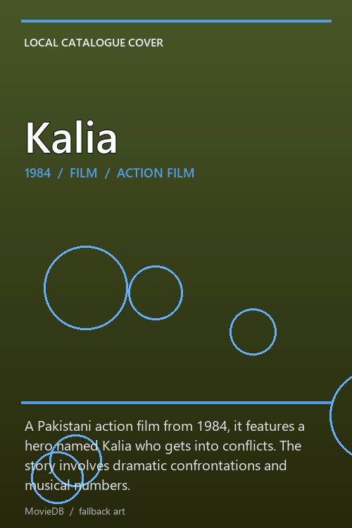 Kalia poster