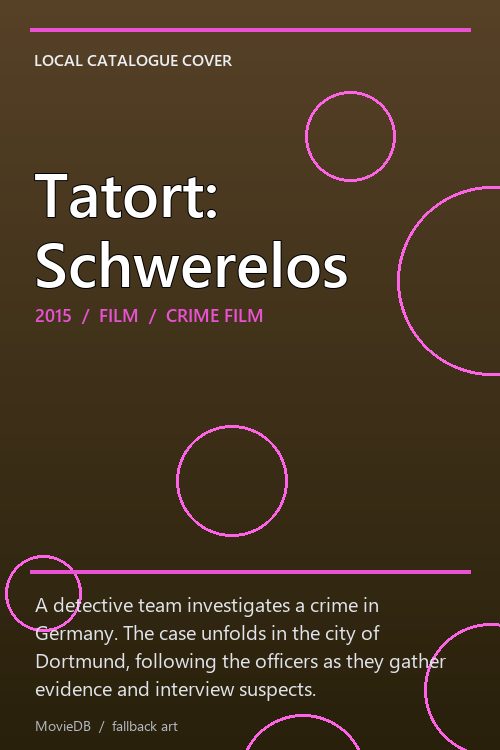 Tatort: Schwerelos poster