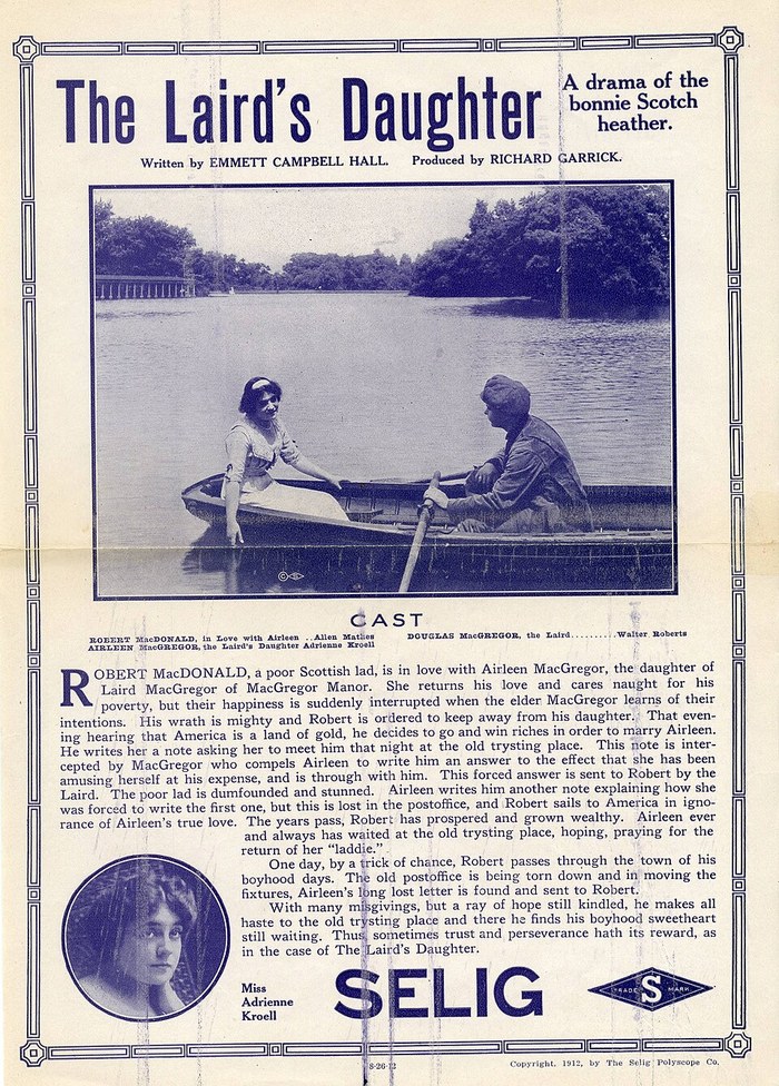 The Laird's Daughter poster