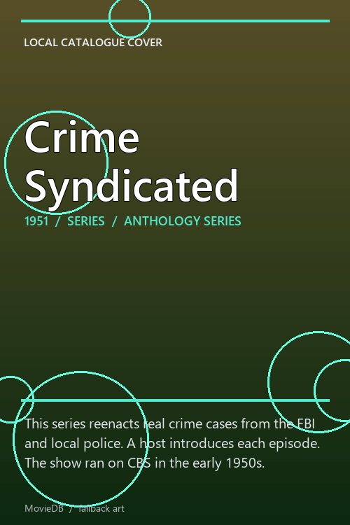 Crime Syndicated poster