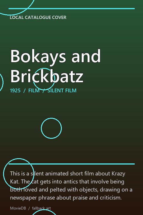 Bokays and Brickbatz poster