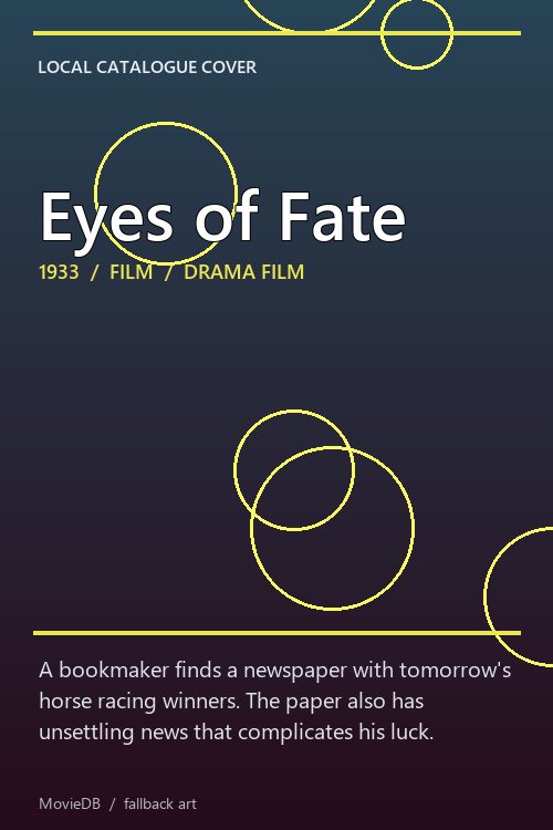 Eyes of Fate poster