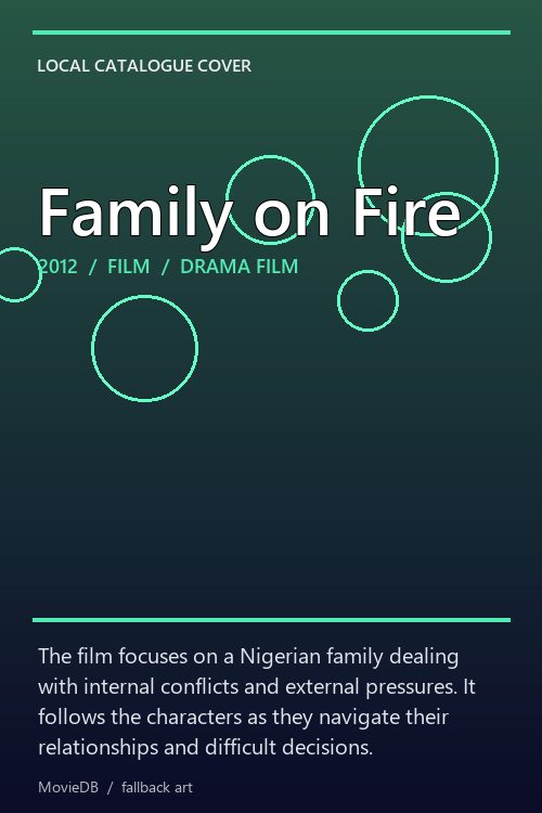 Family on Fire poster