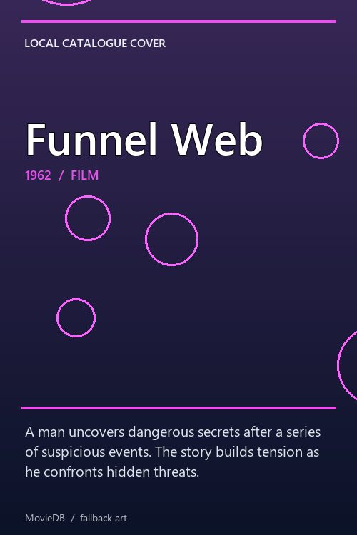 Funnel Web poster