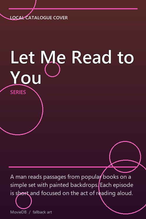 Let Me Read to You poster